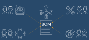 Bill of material BOM management across departments, disciplines, and domains