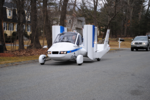 Autonomous flying car’s relationship with land-based cars