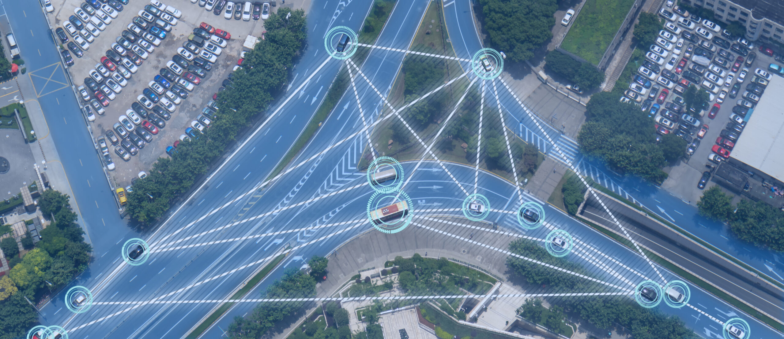 iot smart automotive Driverless car with artificial intelligence combine with deep learning technology. self driving car can situational awareness around the car, letting it navigate itself 360 degree