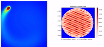 Path simulation for a 3D printed component layer