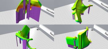 Print optimized for structural performance with print orientation