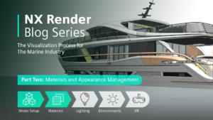NX Render Blog Series | The Visualization Process for The Marine Industry - Part Two