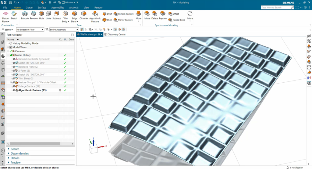 This image shows enhanced convergent modeling workflow support.