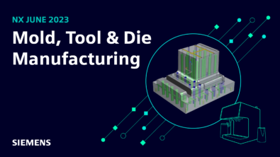 Mold Core with Siemens colored shapes and accompanying text