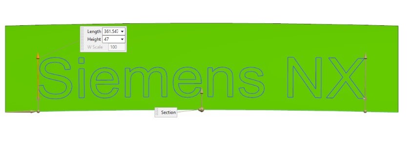 This image shows Advanced Modeling capabilities on the Siemens NX logo