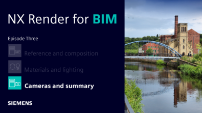 NX Render for BIM | Cameras and summary