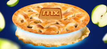 picture of pie with Mendix logo on top