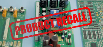 Product recalls electronics manufacturing