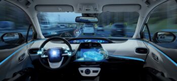 Automobile dashboard showing design challenges of Automotive Ethernet communication