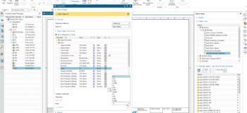 screen shot view of 2D Cabinet Design capabilities in NX Industrial Design & NX Automation Designer software.