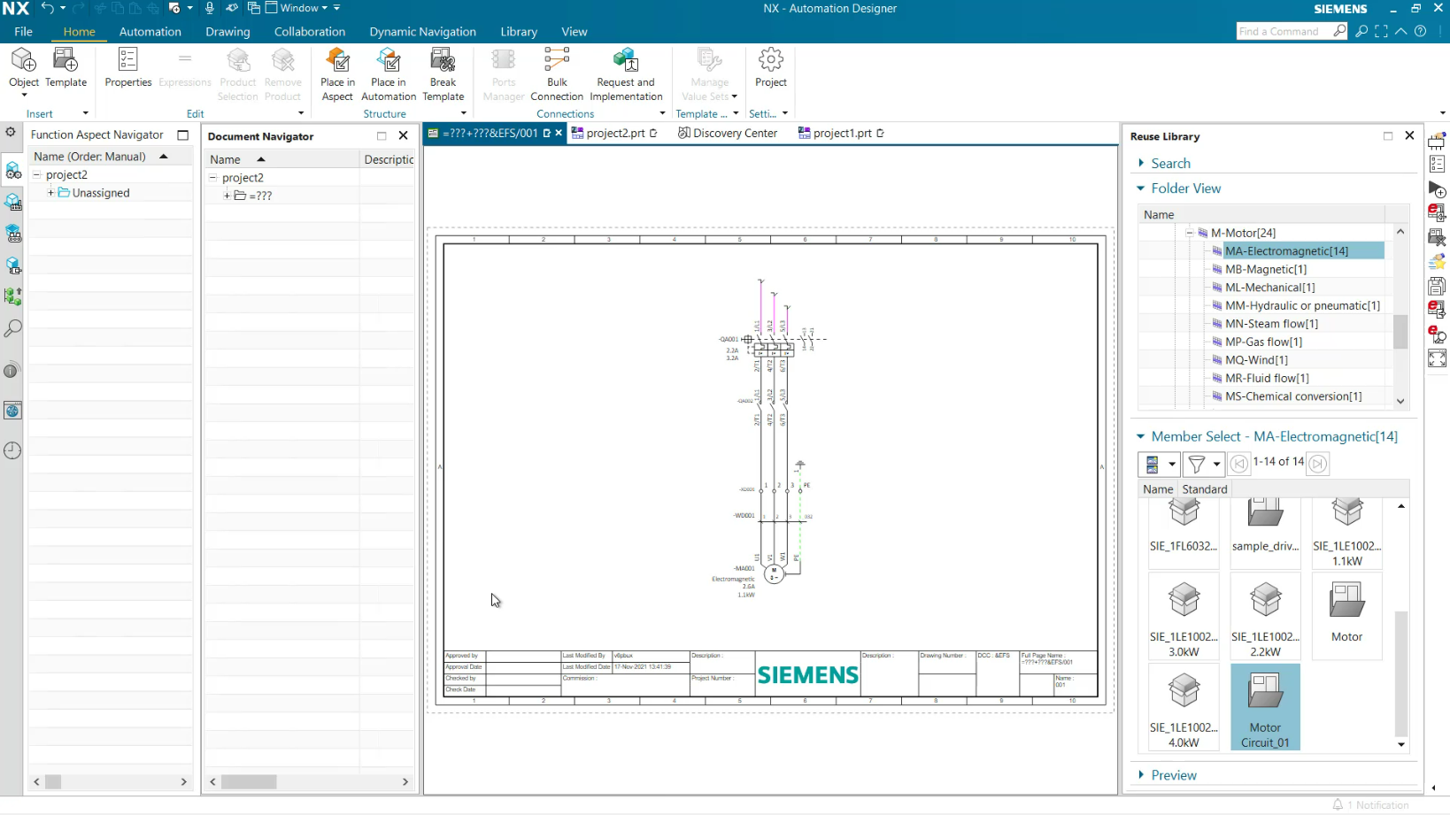 NX Electrical Design