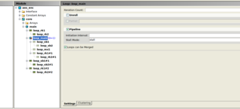 image of source code running through Catapult provides the same latency for the AES core