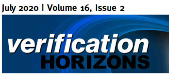 Verification Horizons - July 2020 Issue