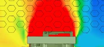 PC cooling: CPU cooler CFD simulation