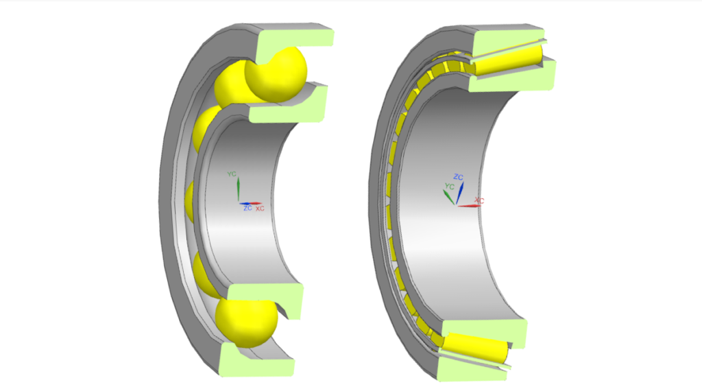Angular Contact Ball Bearing and Tapered Roll Bearing