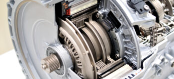 Cross-section view of an automatic transmission