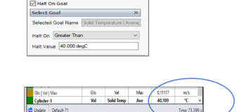 Halt Transient Simulation on Goal - Simcenter Flotherm XT