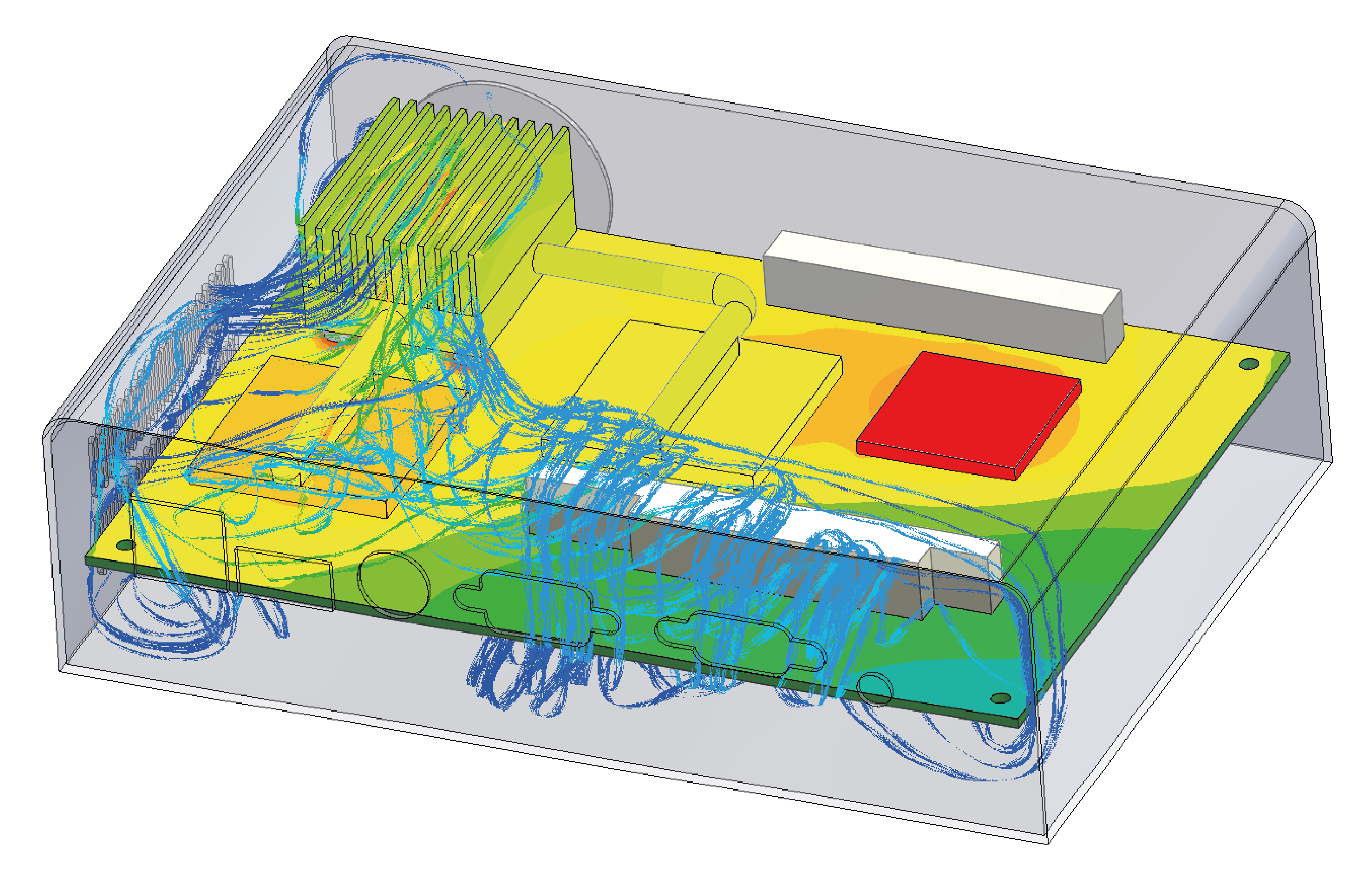 Thermostatic Control Model Results - Simcenter Flotherm XT