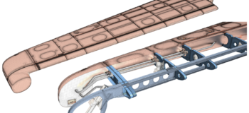 Volume mesh on aircraft fuel tank with CAD preparation in Simcenter STAR-CCM+