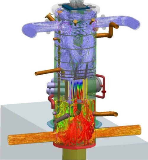 Simcenter FLOEFD for the engineer - Nuclear reactor