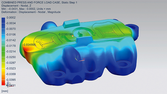 Image of model of new mold to be produced via additive manufacturing (2)