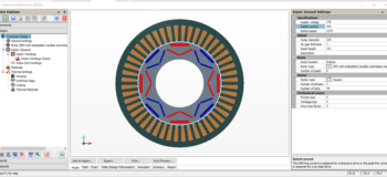 Simcenter Motorsolve Motor Design Software