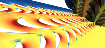 Gas Turbine CFD requires sophisticated data vizualization