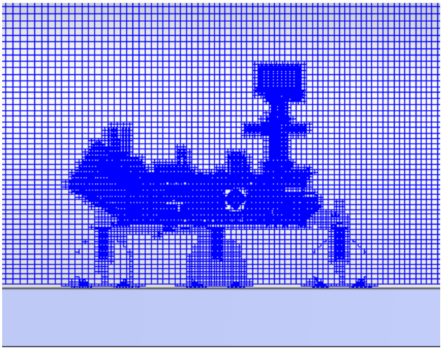 Fuels cells around the Mars rover