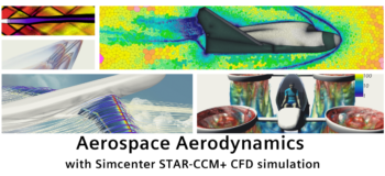 Aerospace Aerodynamics with Simcenter STAR-CCM+ CFD simulation