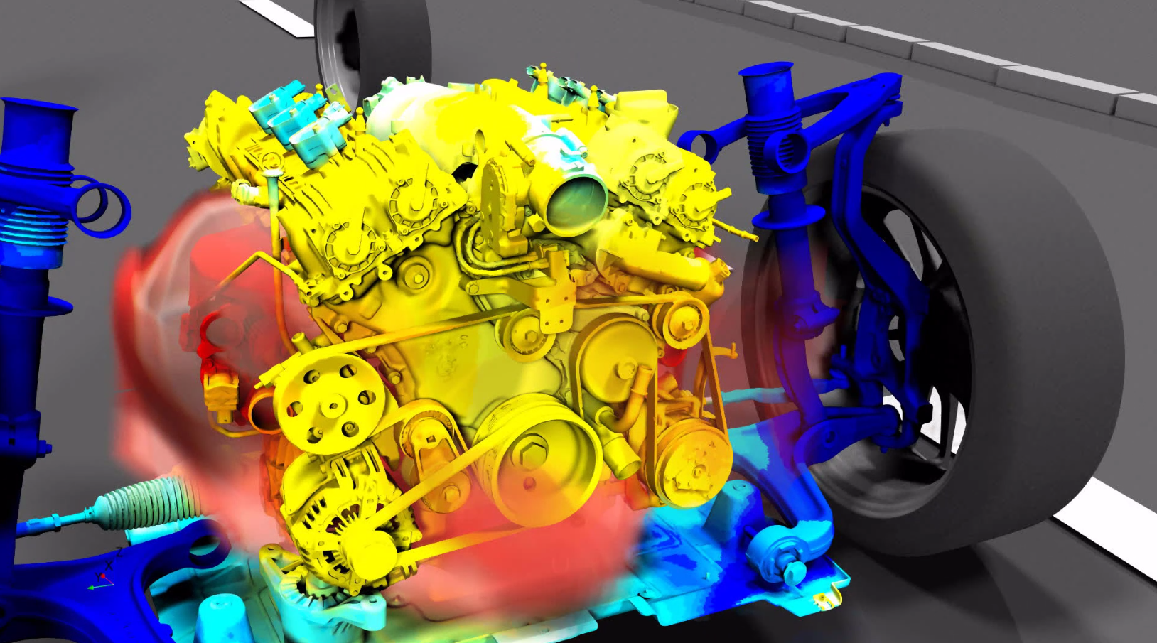 Vehicle thermal management CFD