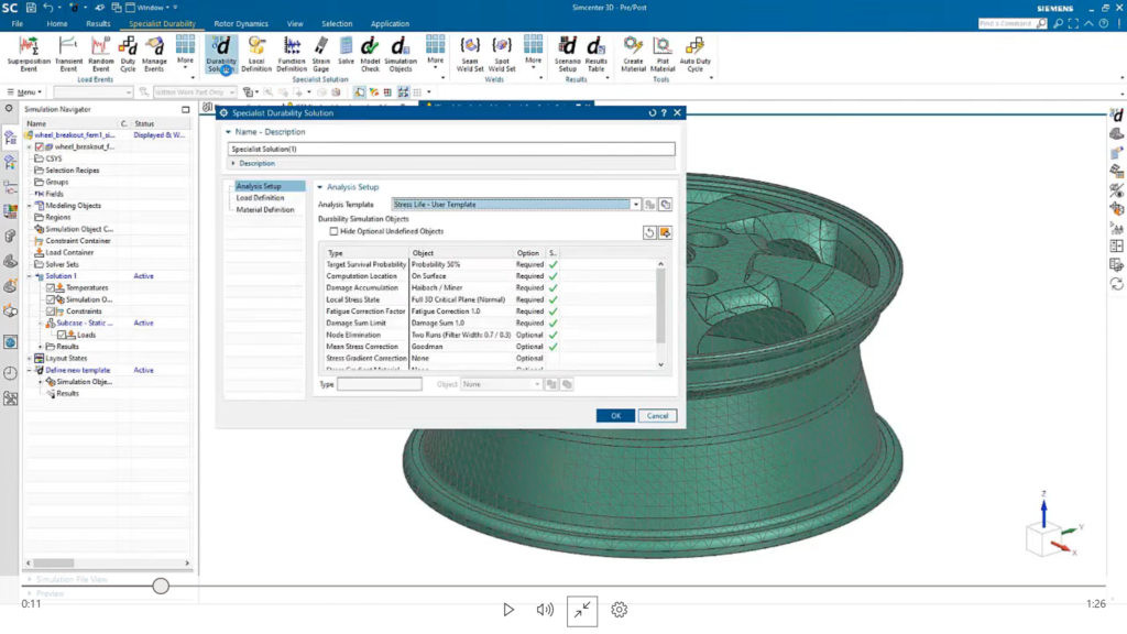 Durability Analysis Template