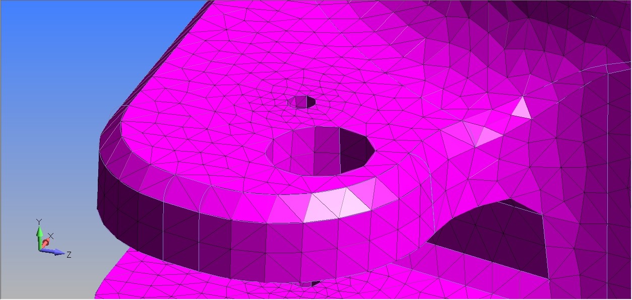 mesh body in Simcenter Femap