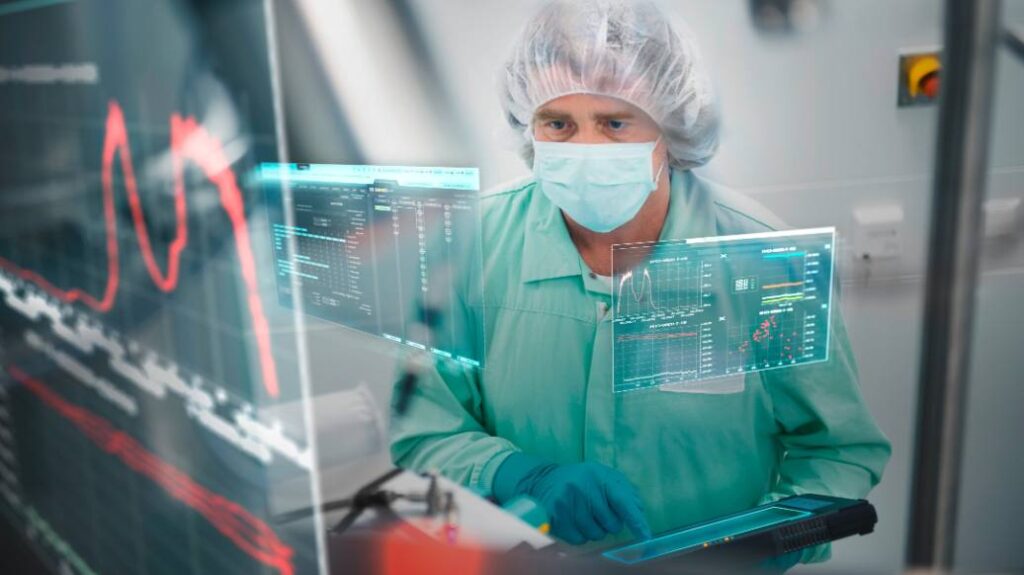 Data capture and utilization to create a digital twin of operations in the pharmaceutical industry