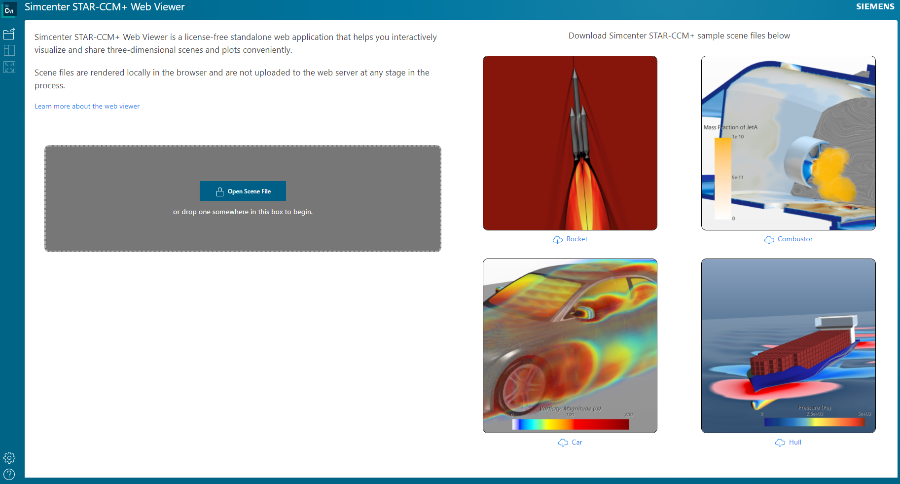 Experience Simcenter STAR-CCM+ Web Viewer capabilities