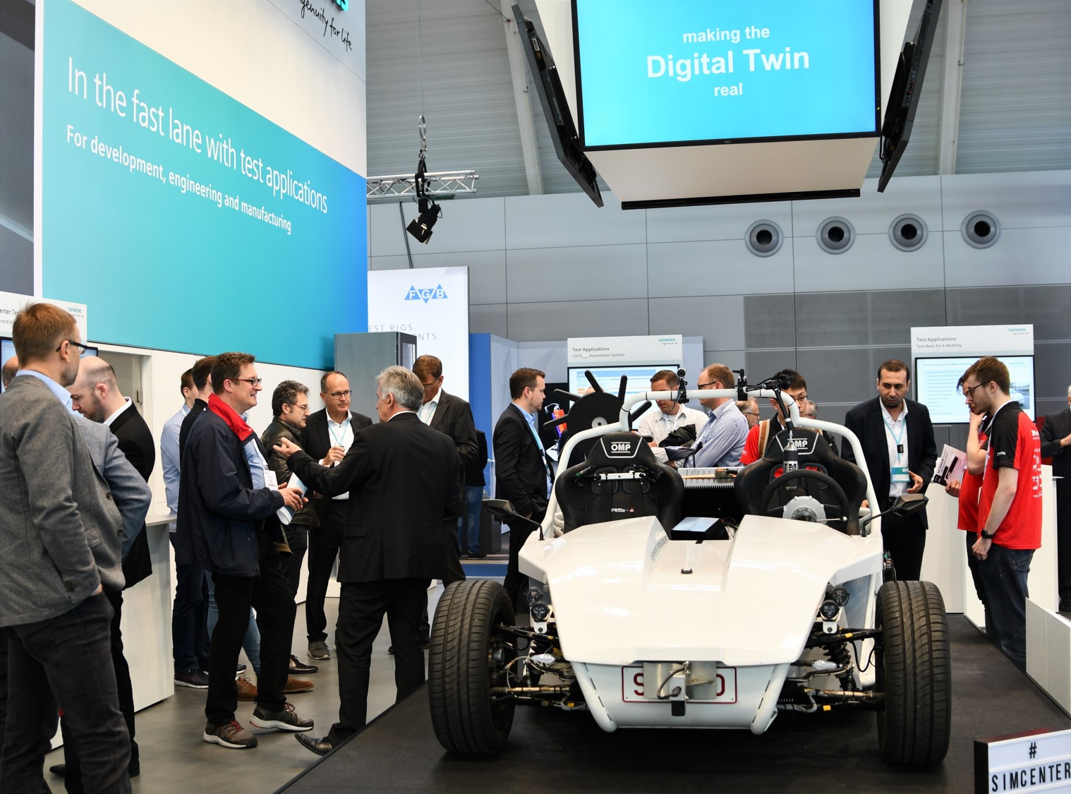 Siemens Booth at Auto Testing Expo