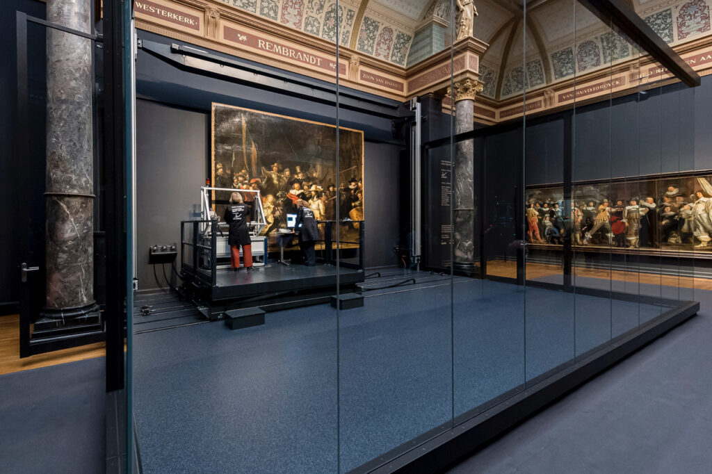 Operation Night Watch at the Rijksmuseum in Amsterdam