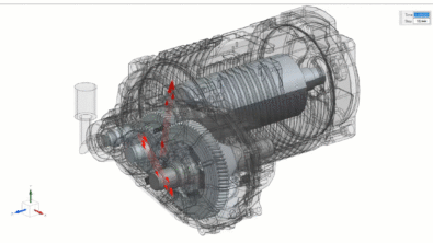 eRod gearbox housing