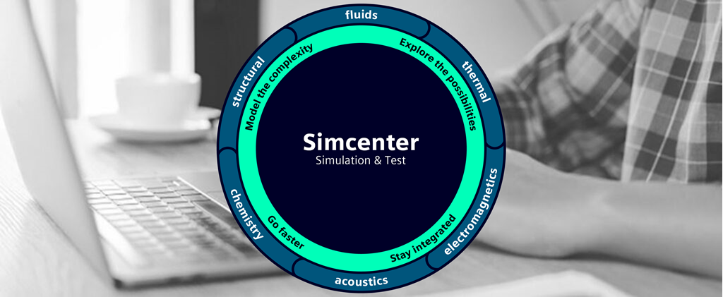 Image showing someone on computer for the Simcenter 3D Early Adoption Program (EAP)