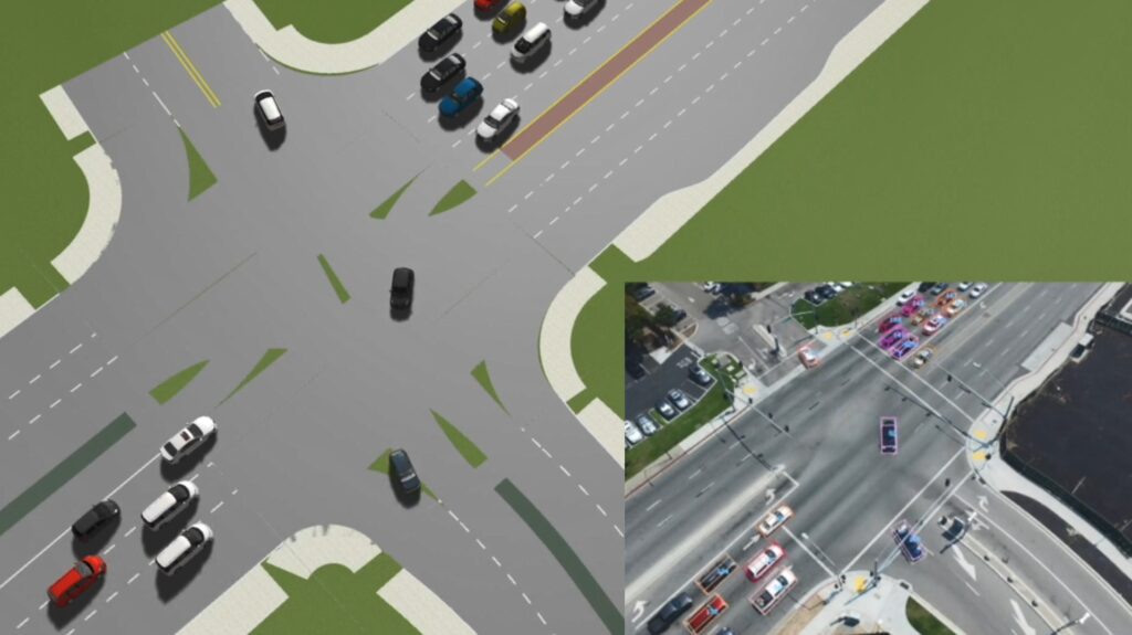 Reality to simulation (real2sim) with Simcenter Prescan