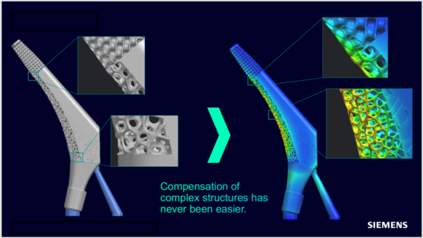 Simcenter Additive Manufacturing - A Robust Compensation Workflow