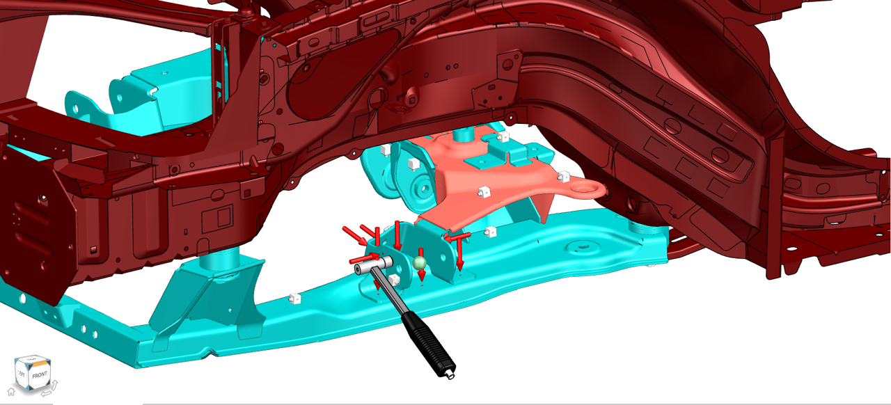 Simcenter Testlab Neo 2306 CAD FRF