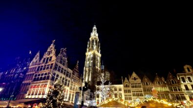 Antwerp Cathedral and Christmas market 2023