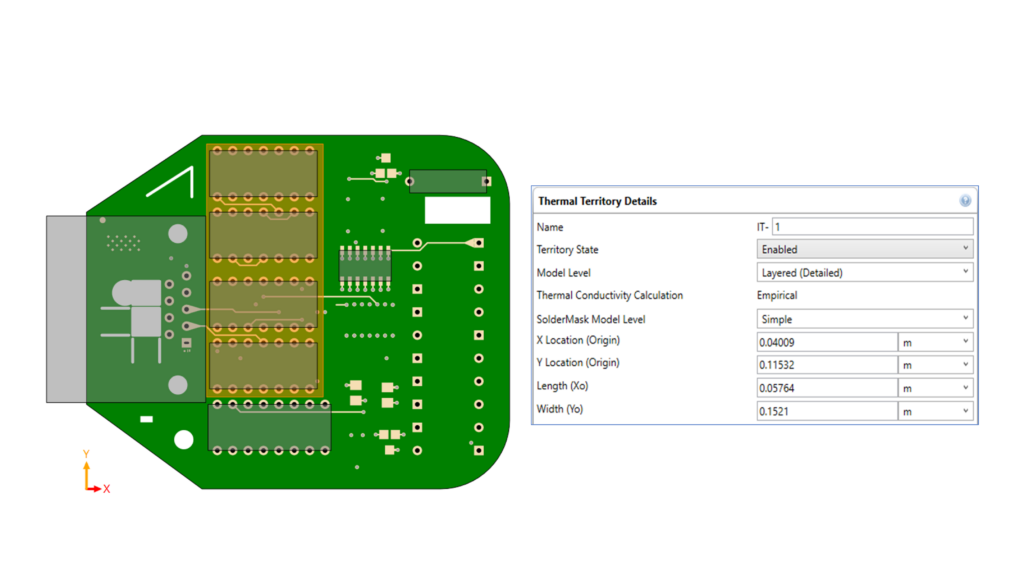 Standalone Thermal Territories | Simcenter FLOEFD 2312