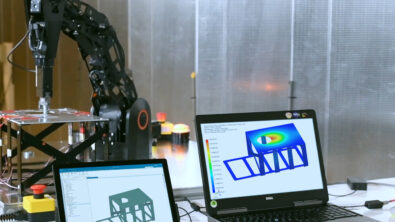 Simcenter 2406 release image showing a smart virtual sensing setup for a durability study,