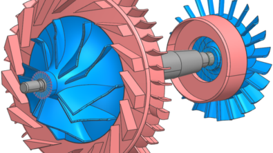 microturbine in Simcenter 3D