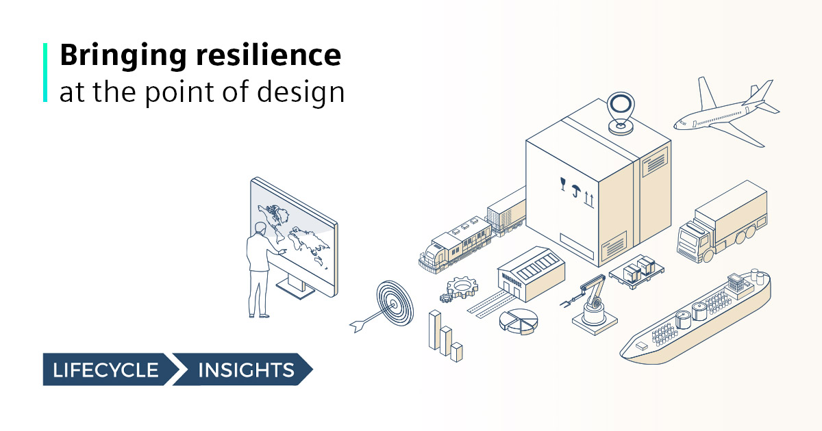 An illustration depicting resilience at the point of design