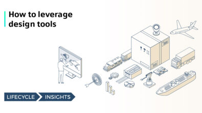 An image with text saying how to leverage design tools for supply chain intelligence