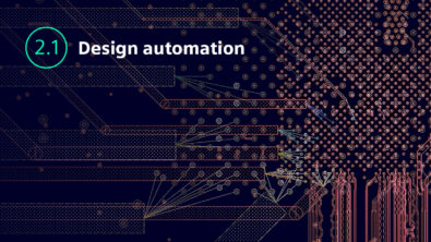 A screen shot of Xpedition software showing design automation