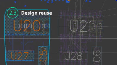 Image of design reuse using Xpedition