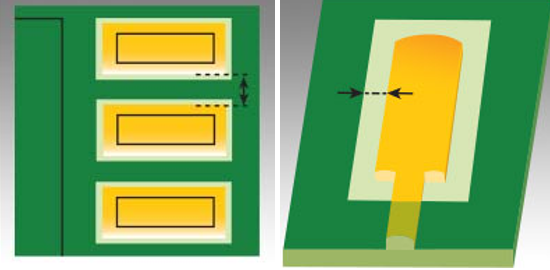 PCB fabrication solder masks